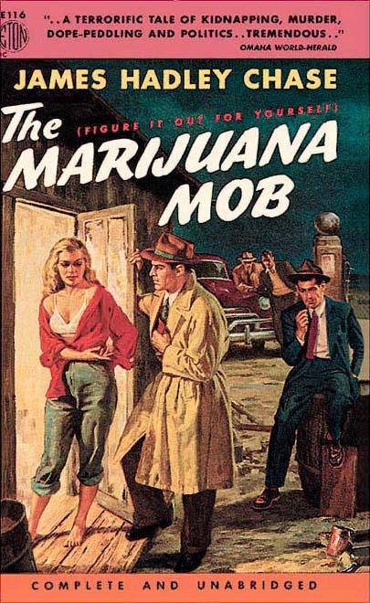 pulp fiction - פוסטרים כרזות ישנות The MARIJUANA MOB