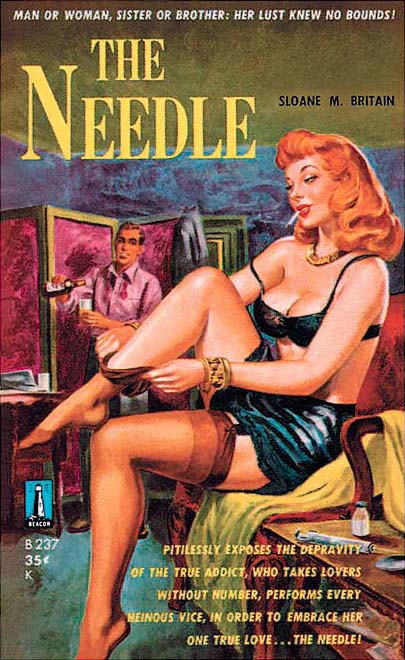 pulp fiction - פוסטרים כרזות ישנות THE NEEDLE