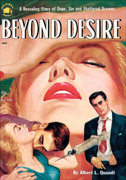 pulp fiction - פוסטרים כרזות ישנות BEYOND DESIRE