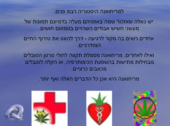 T.H.C מצגת על